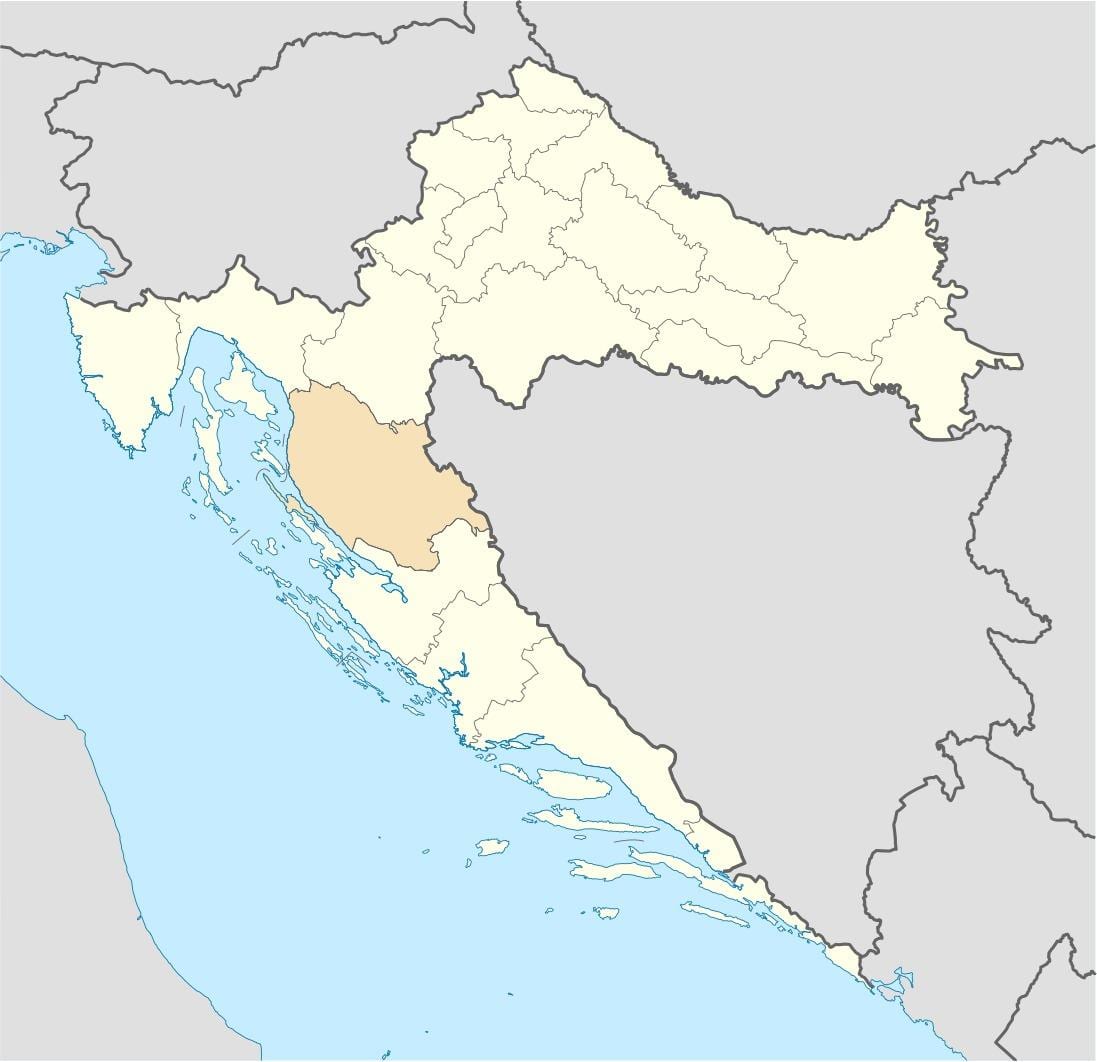 senj хрватска мапа