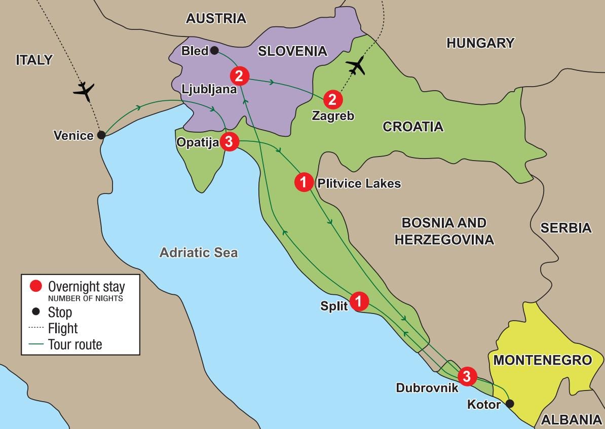 мапата опатија, хрватска