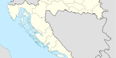 Хрватска локација на мапата