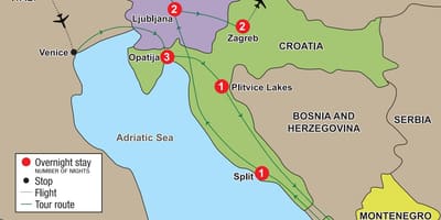 Мапата опатија, хрватска