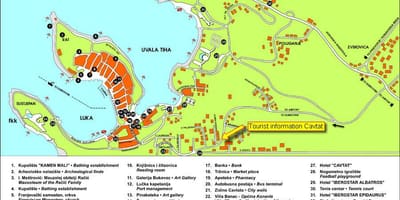 Карта на cavtat хрватска 