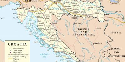 Возна карта на хрватска